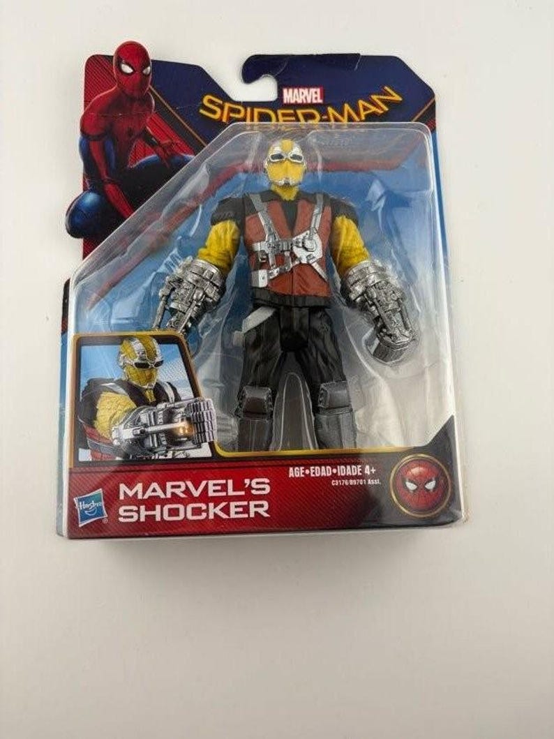 Hasbro Marvel Shocker 6 Inch Action Figure - Spider-Man Homecoming Collectible image 1