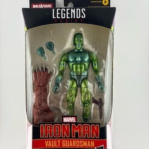 Marvel Legends Vault Guardsman Iron Man Action Figure - 6" Collectible Toy image 1