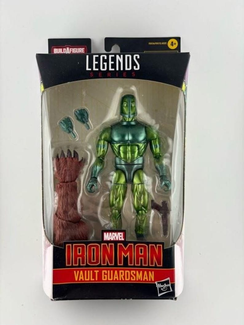 Marvel Legends Vault Guardsman Iron Man Action Figure - 6" Collectible Toy image 1