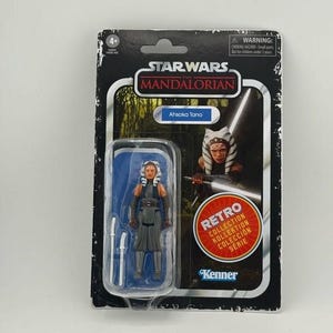 Ahsoka Tano Action Figure - 2021 Star Wars Retro Collection The Mandalorian Kenner by Hasbro image 1