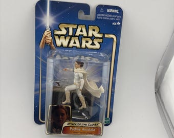 Star Wars Padmé Amidala Action Figure - Droid Factory Chase by Hasbro 2002
