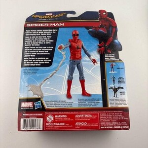 Hasbro Marvel Spider-Man 6-Inch Action Figure, Homemade Suit, Collector's Item image 2
