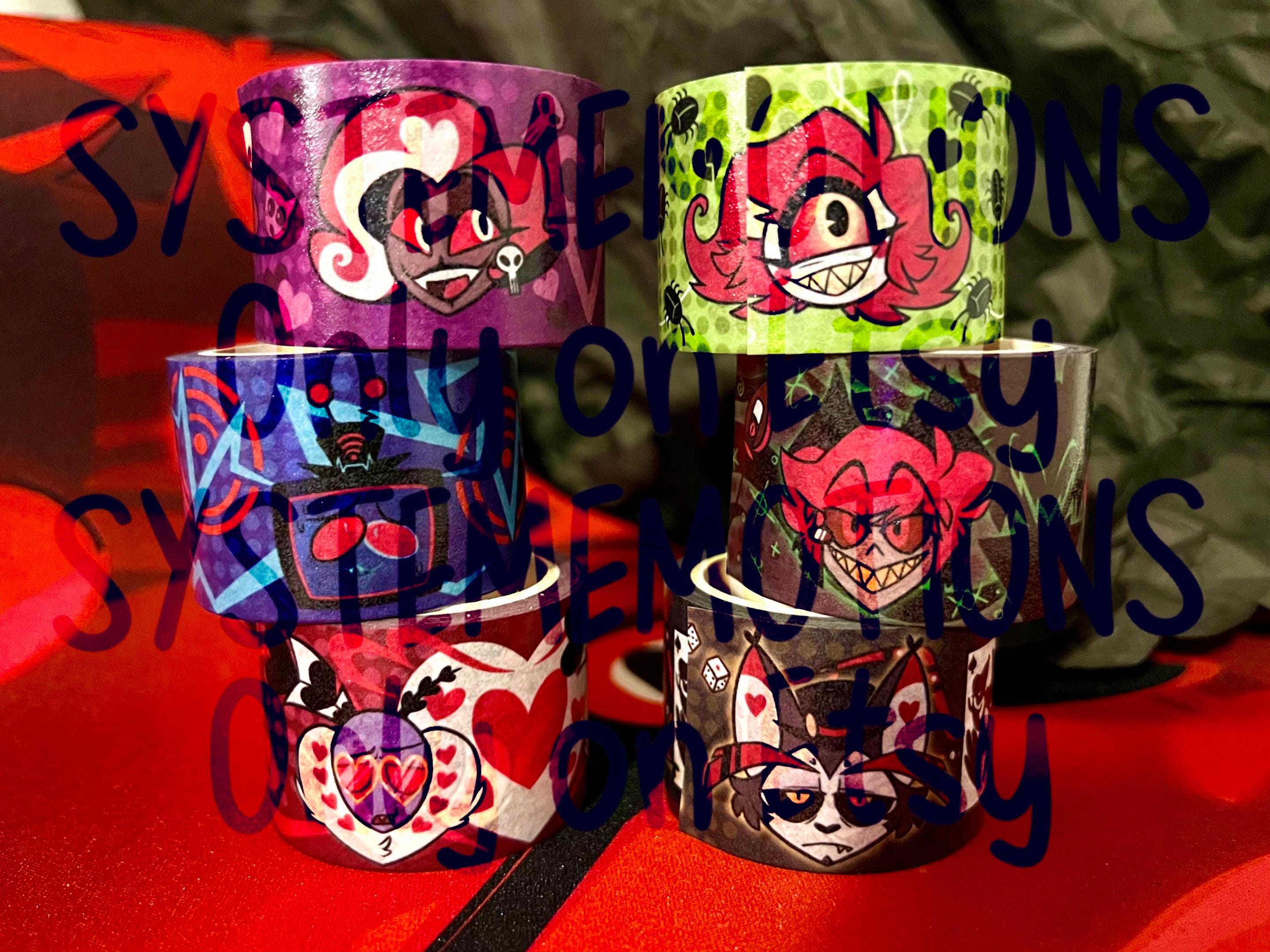 Hazbin Hotel Washi Tapes: The Vees, Radio Trio Bundles