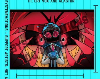 Bleeding Blue (A5-tryck med Vox och Alastor)