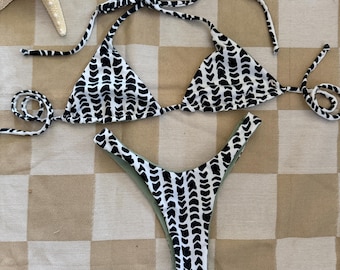 Hawaiian Hebrew Cone Seashell Bikini Set