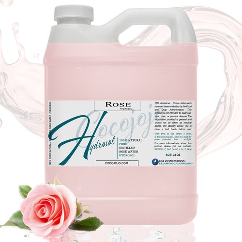 Rose Water Face & Hair Mist 4oz 100 All Natural Pure Rose Etsy