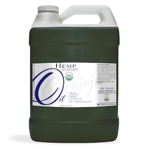 Pure Organic Hemp Seed Oil - Cold Pressed for Skin & Hair Hydration - USDA Certified, Non-GMO, Cruelty-Free Nourishment