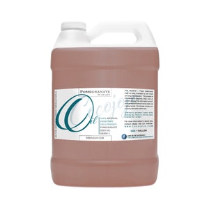 Pomegranate Seed Oil - 100% Pure Unrefined Cold Pressed Organically Sourced Non-GMO Bulk Wholesale for Cosmetic Formulation DIY Soap Cream