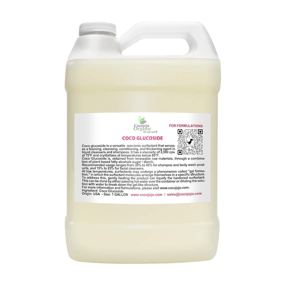 OZ Comp Foaming Coco Non Shampoo - Body 128 Ecocert Wash Derived Cleanser Ionic Soap Natural Etsy Glucoside 16 Biodegradable Surfactant Base Plant
