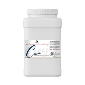 Face Moisturizer & Equalizer: Vegan DMAE, Hyaluronic Acid, Botanical Extracts, Cold Pressed (1Gal)