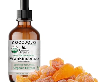 Organic Frankincense Extract: USDA Certified Boswellia Serrata, Alcohol-Free