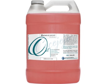 Olej z dzikiej róży 100% czysty, organiczny, nierafinowany, surowy, naturalny, tłoczony na zimno, nierafinowany, nierafinowany 8 oz 16 oz 32 oz 128 oz 1 galon luzem Hurt