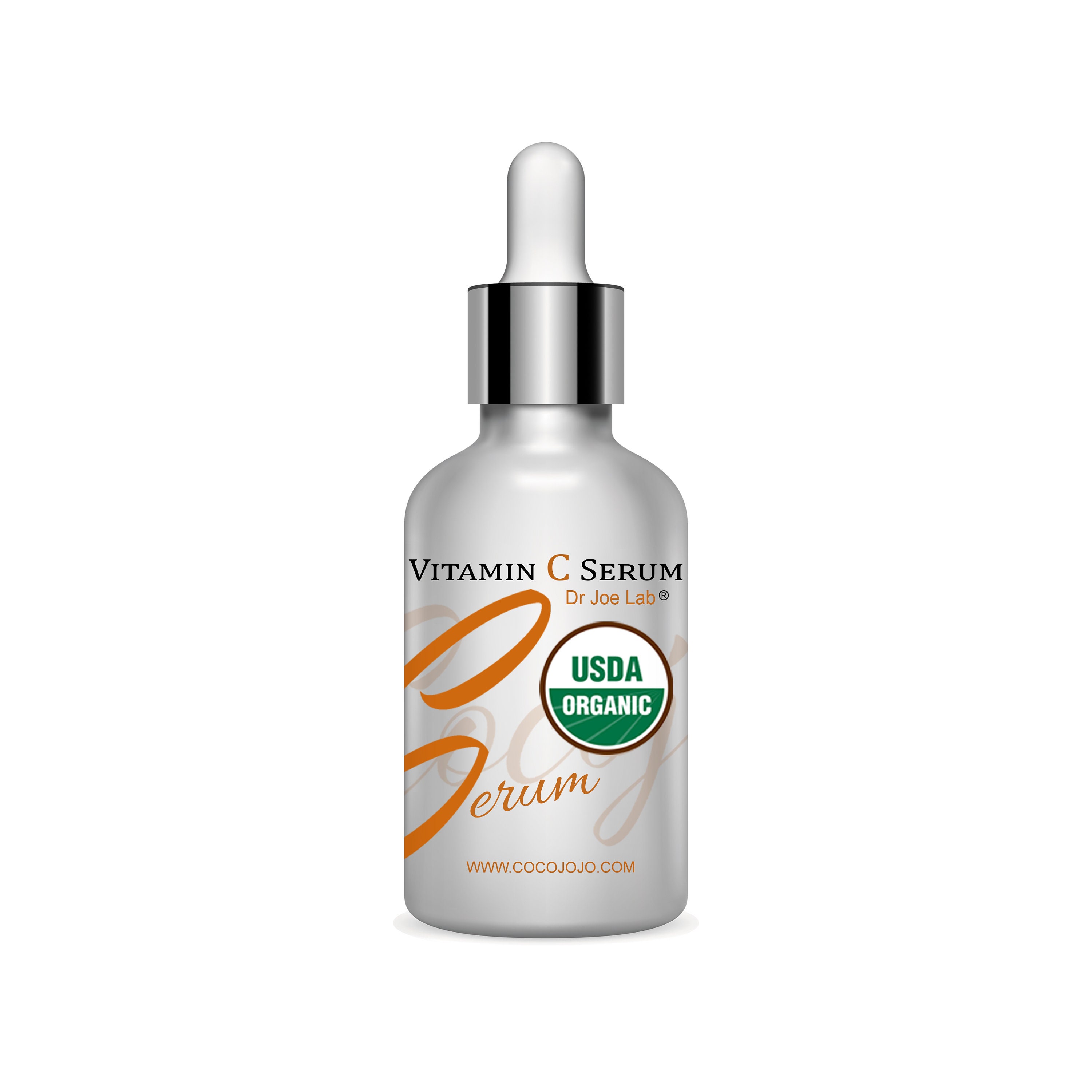 Organic Vitamin C Serum USDA Certified 1 oz Glass & Dropper Etsy