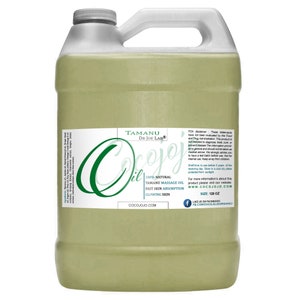 Tamanu Massage Oil: Natural Muscle Relief, Aromatherapy Blend - Bulk Sizes Available