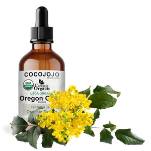 Organic Oregon Grape Extract: USDA Certified, Alcohol-Free Skin Soother