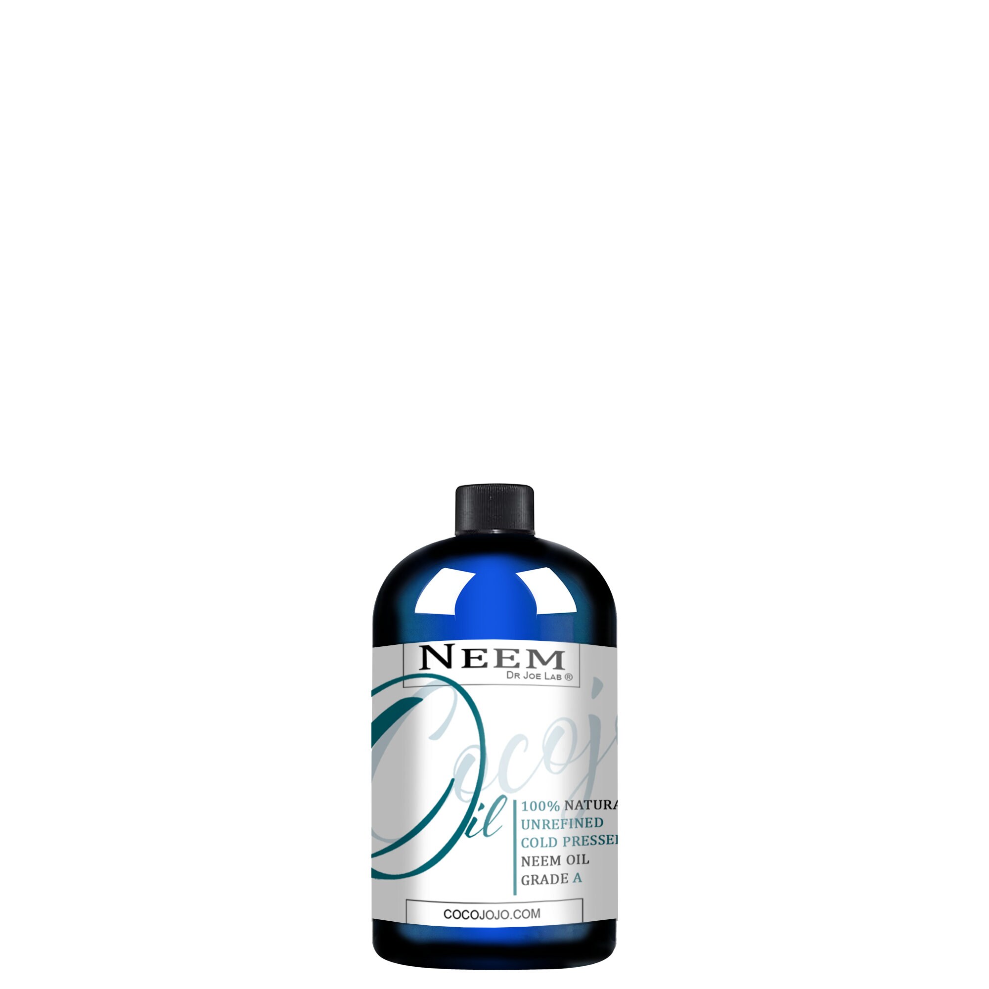 Aceite de neem orgánico prémium virgen, prensado en frío, sin refinar, 100%  puro grado natural A. Excelente calidad (4 onzas líquidas)