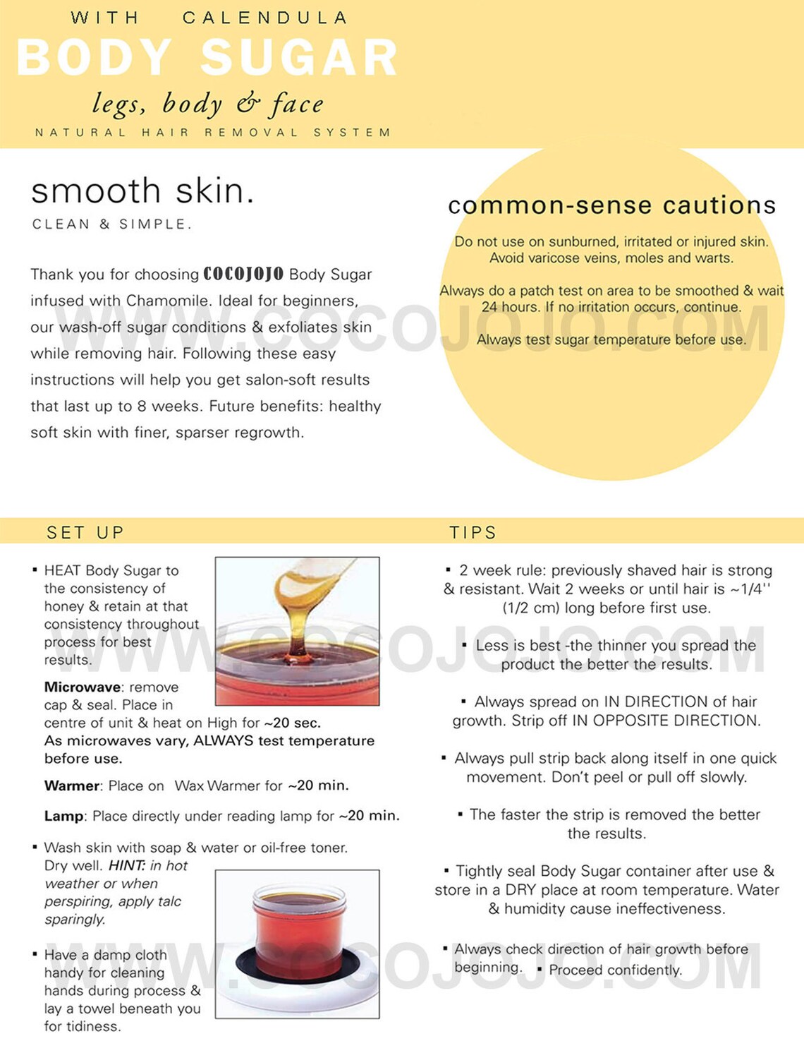 33 Oz Sugaring Cleopatra Egyptian Sugar Wax Hair Removal & 16 Etsy