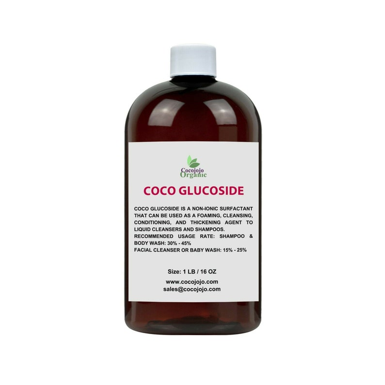Coco Glucoside Surfactant Natural Foaming Cleanser Plant Etsy
