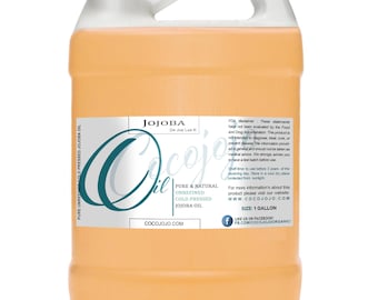 Pure Golden Jojoba Oil For Face And Skin Ethically Sourced Hohoba Bulk All natural unrefined Cold Pressed JOJOBA OIL 32 oz 128 oz Non GMO