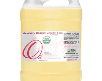 Organic Vitamin E Oil 43,000 IU: USDA Essential Oil Blend for Skin, Hair & Body