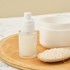 Fermented Rice Water Rose Hydrosol: Aloe Vera Vitamin C D Panthenol Hair & Skin (32oz) image 6