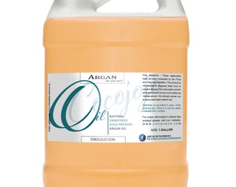 Pure Argan Oil Unrefined Extra Virgin Cold Pressed Argon Oil Face Skin Scalp Nails Hair from Source 4 8 16 32oz 1 Gallon