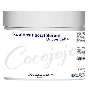 Premium Rooibos Facial Serum - Naturally Refined and Non-GMO - For Skin, Hair, and Nails - Bulk Supply 1 GAL