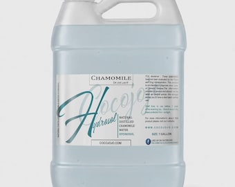Verzachtende kamillehydrosol toner - Volledig natuurlijke, milde bloemenmist voor een stralende huid, lichaam en haar.