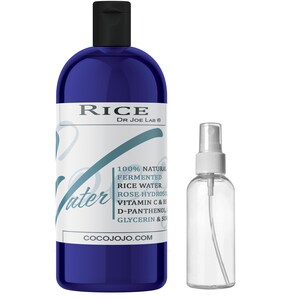 Fermented Rice Water Rose Hydrosol: Aloe Vera Vitamin C D Panthenol Hair & Skin (32oz) image 2