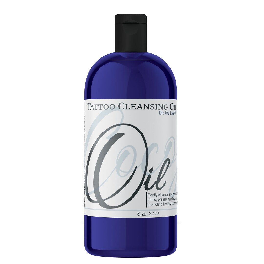Tattoo Cleansing Oil - Nourishing and Hydrating Aftercare for Vibrant ...