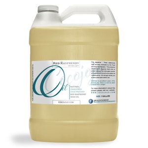Red Raspberry Seed Oil: Pure Cold Pressed, Unrefined, Non-GMO Bulk for Skin & Hair