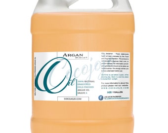 Pure Argan Oil 100 Unrefined Extra Virgin Cold Pressed Argon Oil Face Skin Scalp Nails Hair from Organic Source Grade A 4 8 16 32oz 1 Gallon