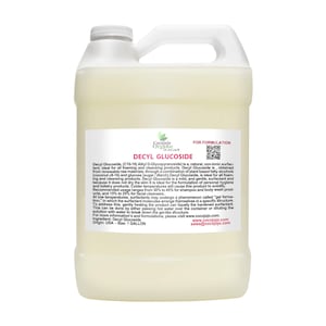Decyl Glucoside Natural Surfactant - Pure, All Natural Foaming Cleanser - for Cosmetic Formulation, DIY, Crafts, Shampoos, Soaps, Gels