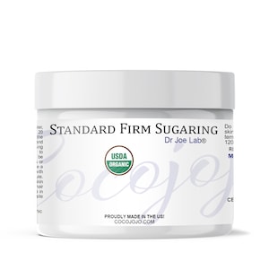 Organic Sugaring Hair Removal: USDA Certified Natural Wax Paste (10oz) -No Strips Needed