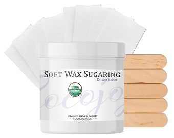 Kit de depilación con cera de azúcar orgánica: Pasta depilatoria