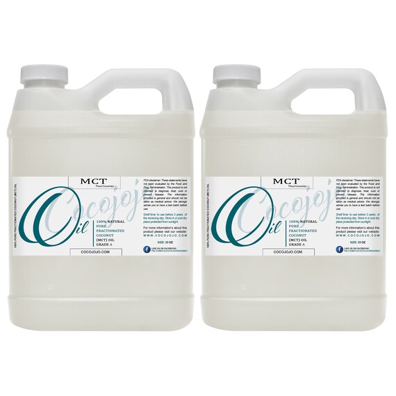 Coconut Oil Unscented 4 LB 64 Oz 100 Pure Fractionated Etsy