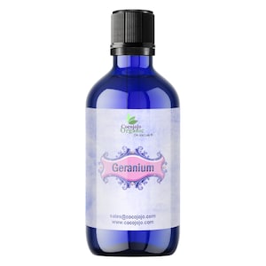 Geranium Essential Oil - 100ml Pure Aroma - Aromatherapy for Relaxation - Skin, Hair, Body Care