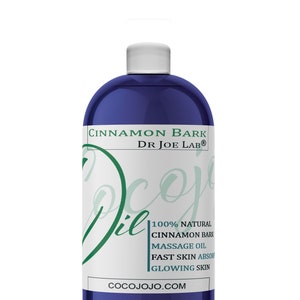 Cinnamon Infused Massage Oil | Nourishing Almond & Jojoba | Additive-Free, Pure | DIY Beauty, Wholesale