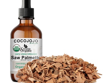Saw Palmetto Extract: USDA Certified Alcohol-Free Liquid Drops