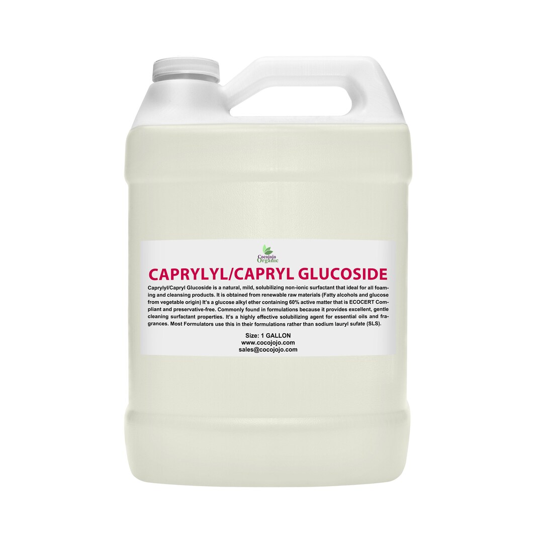 Capryl Glucoside Caprylyl Natural Surfactant Plant - Etsy