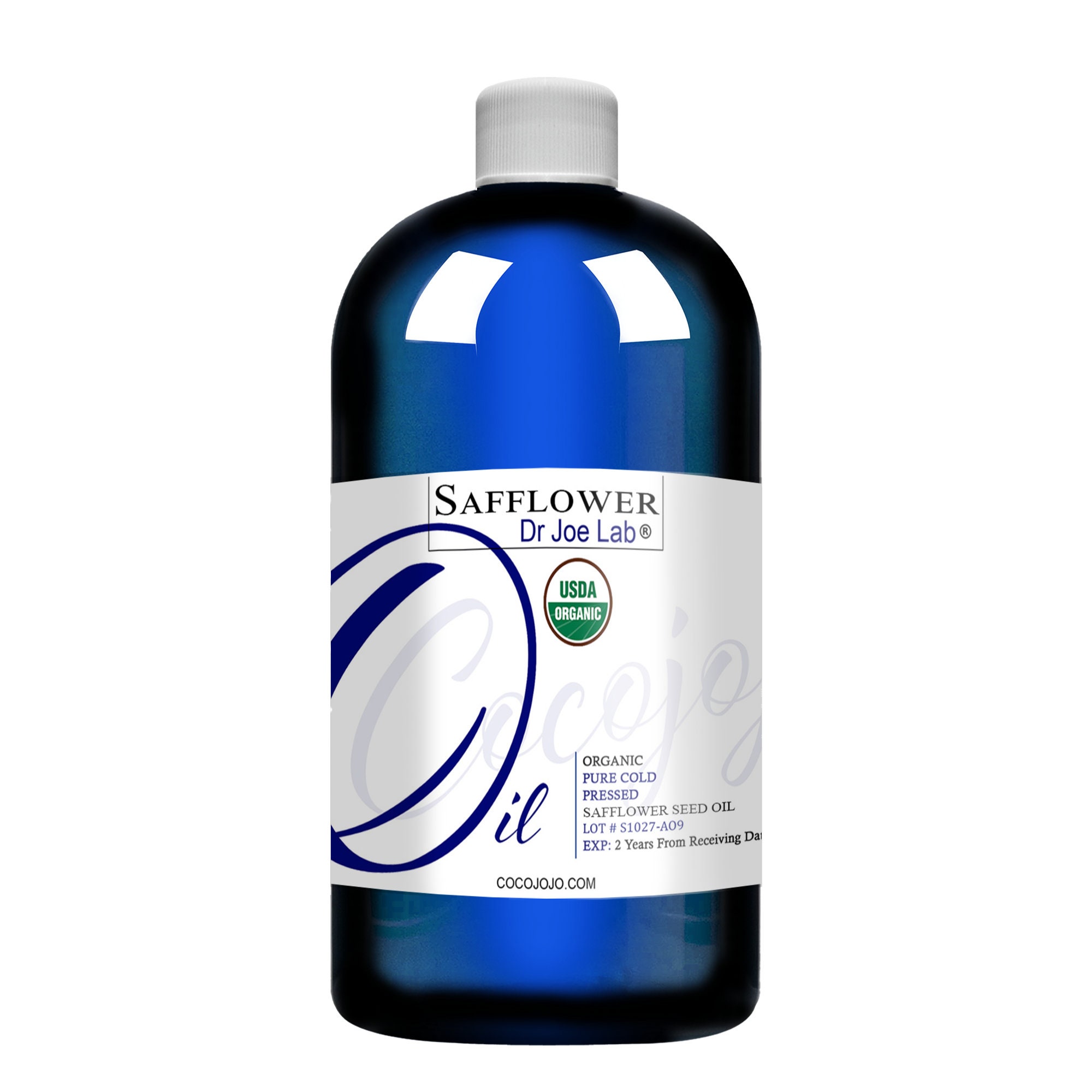 32 Oz Safflower Oil 100% Pure Organic Cold Pressed 