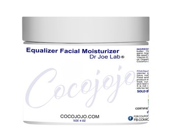 Equalizer Facial Moisturizer 100 All Natural Face Skin Cold Pressed, both day and night routine Moisturizers 55 Gallon