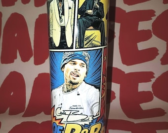 Chris Brown Usher R&B Tour 2026 Tumbler with Straw