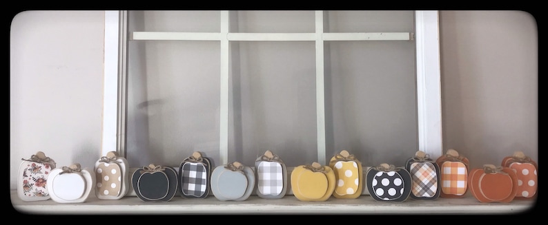Pumpkins fall pumpkins Halloween decor fall decor small image 0