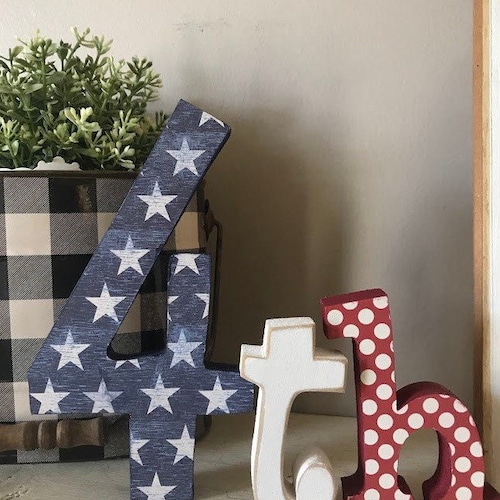 4th of July Decor Summer Decor Stars Etsy