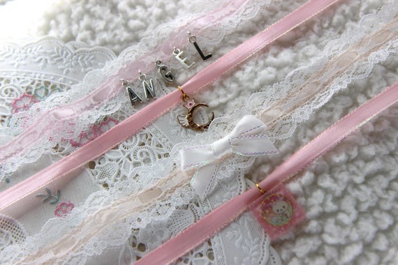 Kawaii Pastel Pink Chokers