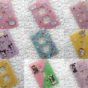 Kawaii Character Light Switch/Outlet Covers *Closing Sale*