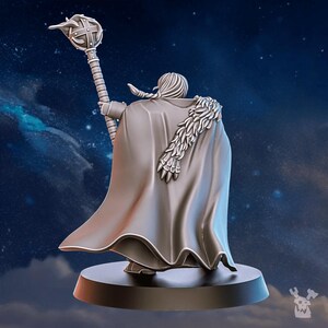 Señalero de la Tribu Piel Negra / Miniaturas de resina 16k / 28 mm 32 mm para juegos de guerra de mesa / Sin pintar imagen 5