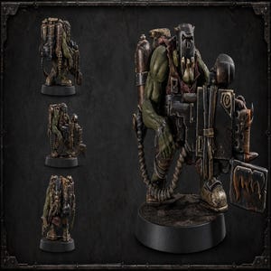 Sneaky Boy Lighta - Orc Character - 16k Resin - Blue Sky Minis - Orcs / Tabletop / Wargaming / Grimdark image 1