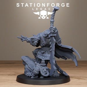 Legacy Rotfang Master / Station Forge Miniature in resina 16k / 28 mm 32 mm Wargaming da tavolo / Non dipinte immagine 3